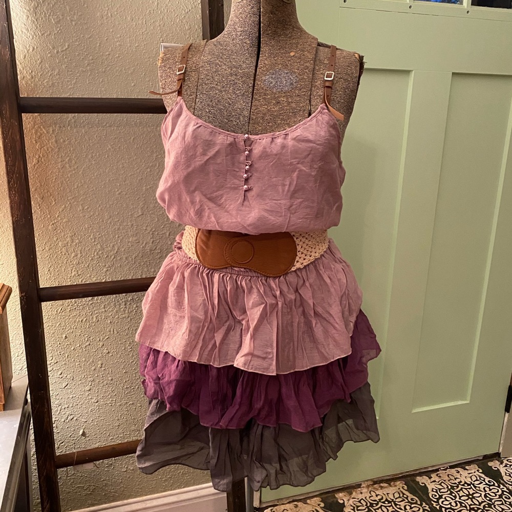 Adorable Cecico ruffled mini dress